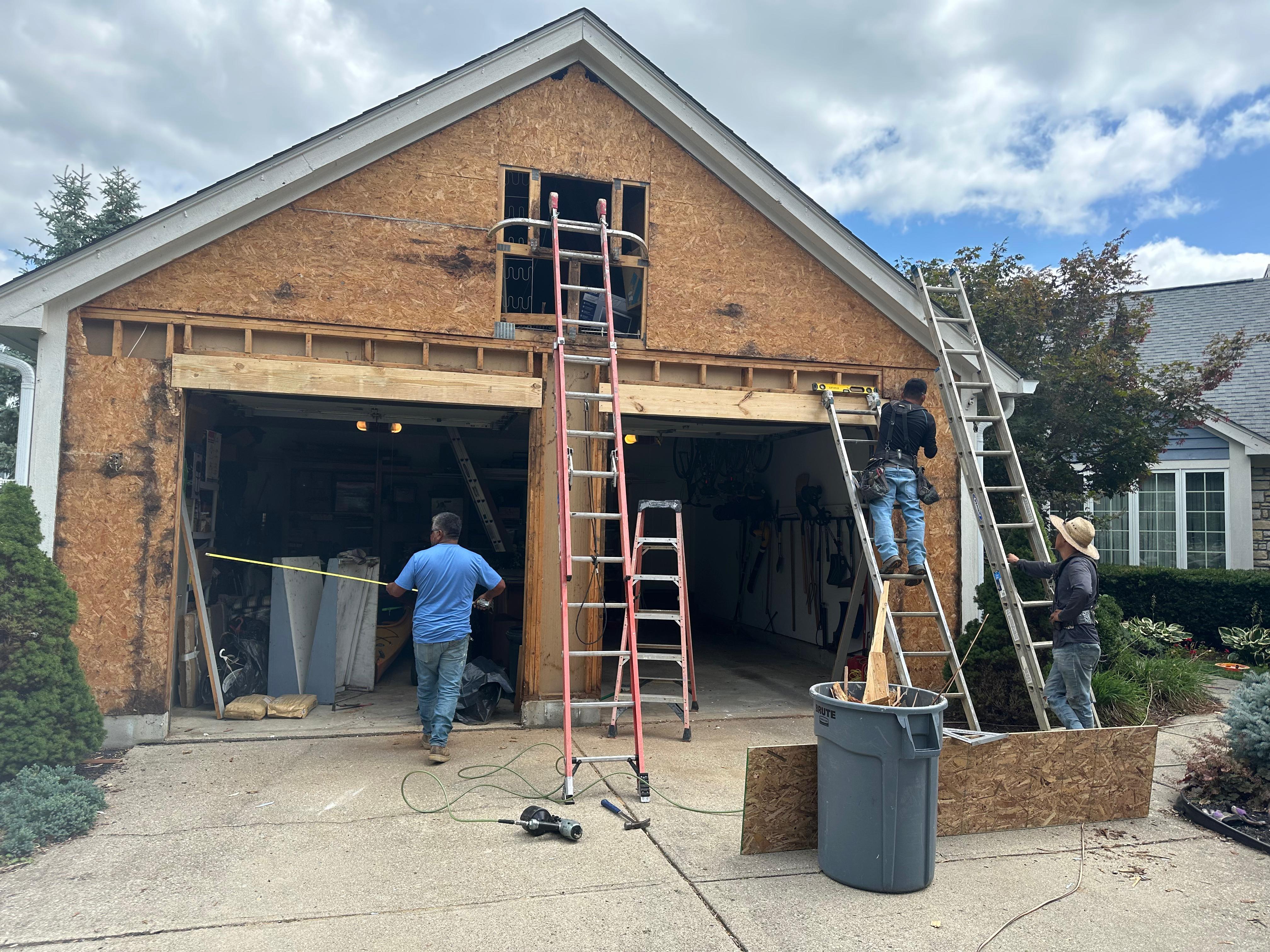 Bathroom renovation with modern fixtures
